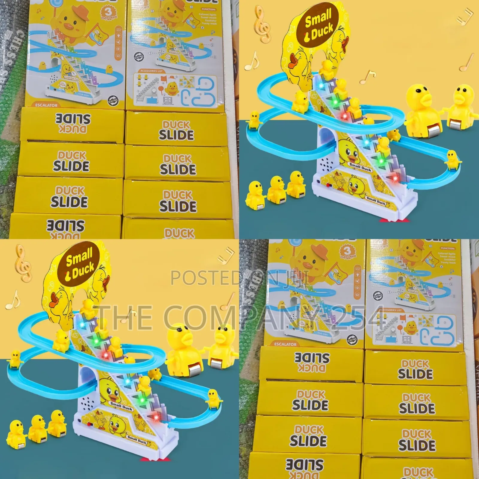 Children Playing Entertaining Duck Toys Available