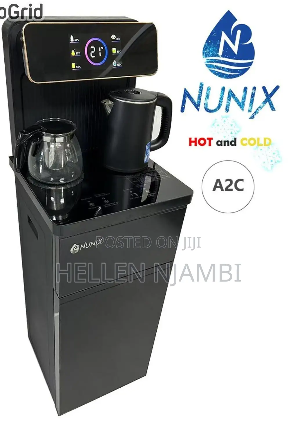 Nunix A2c Bottom Load Hot and Cold Water Dispenser