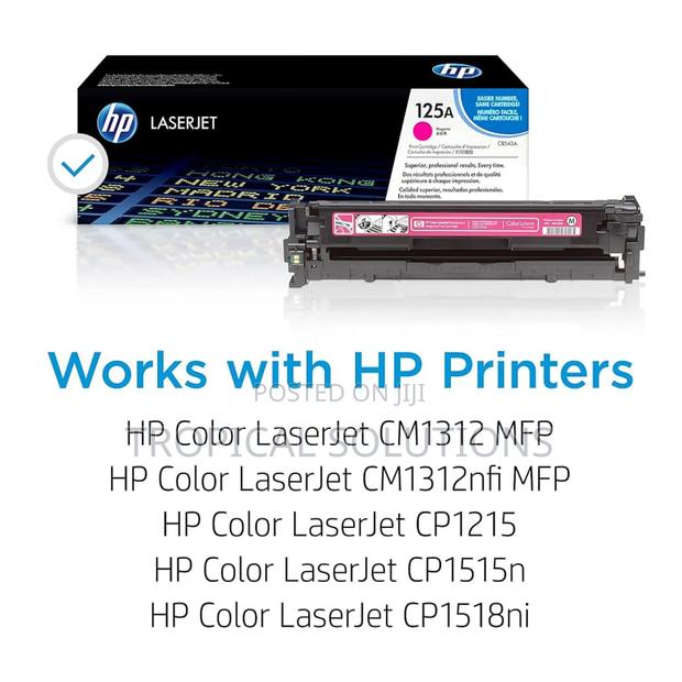 Hp 125a Toner Magenta Original Laserjet Toner Cartridge