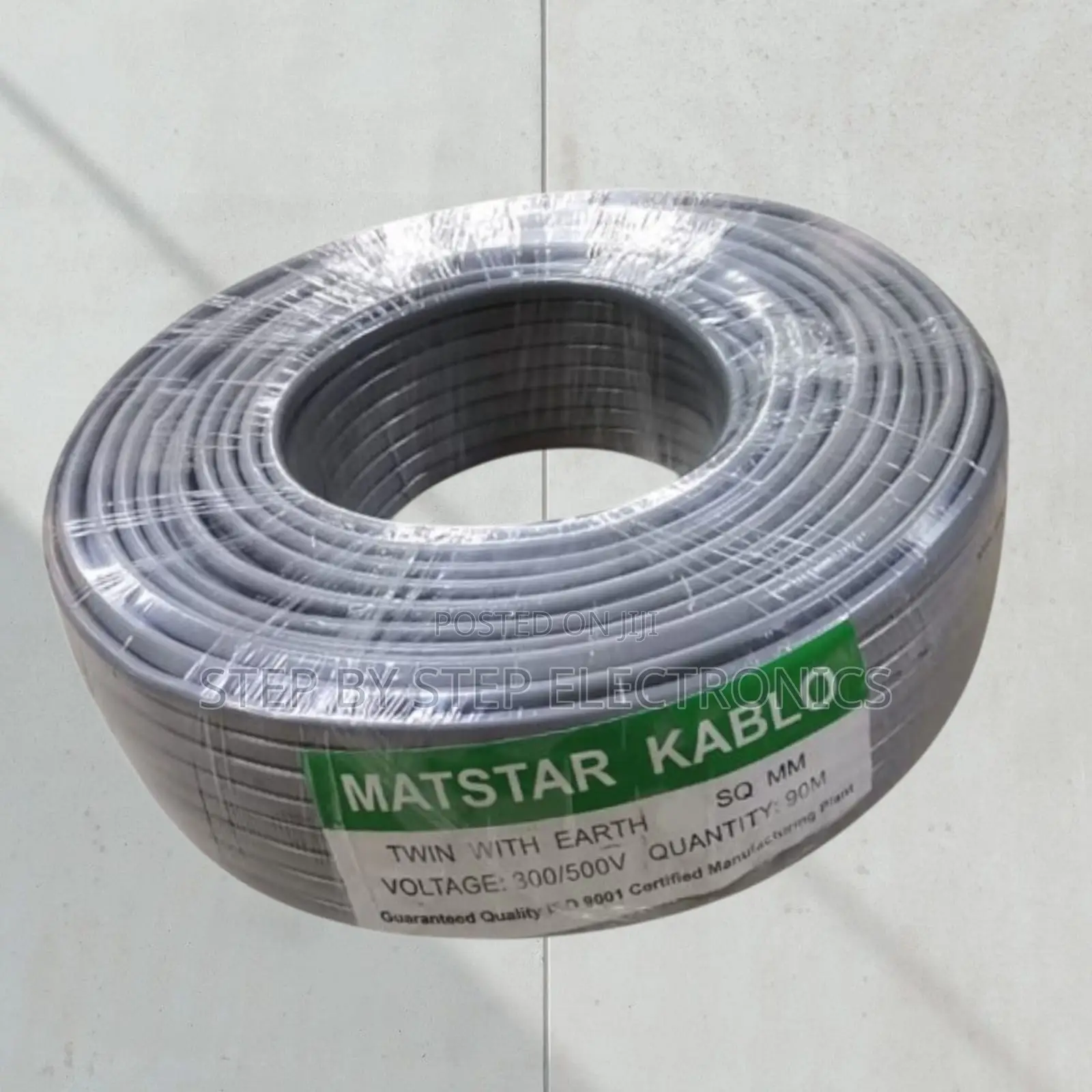 PVC Sheathed 90m 3-Core 2.5mm2 Twin Earth Cable Electric Wiring Cable