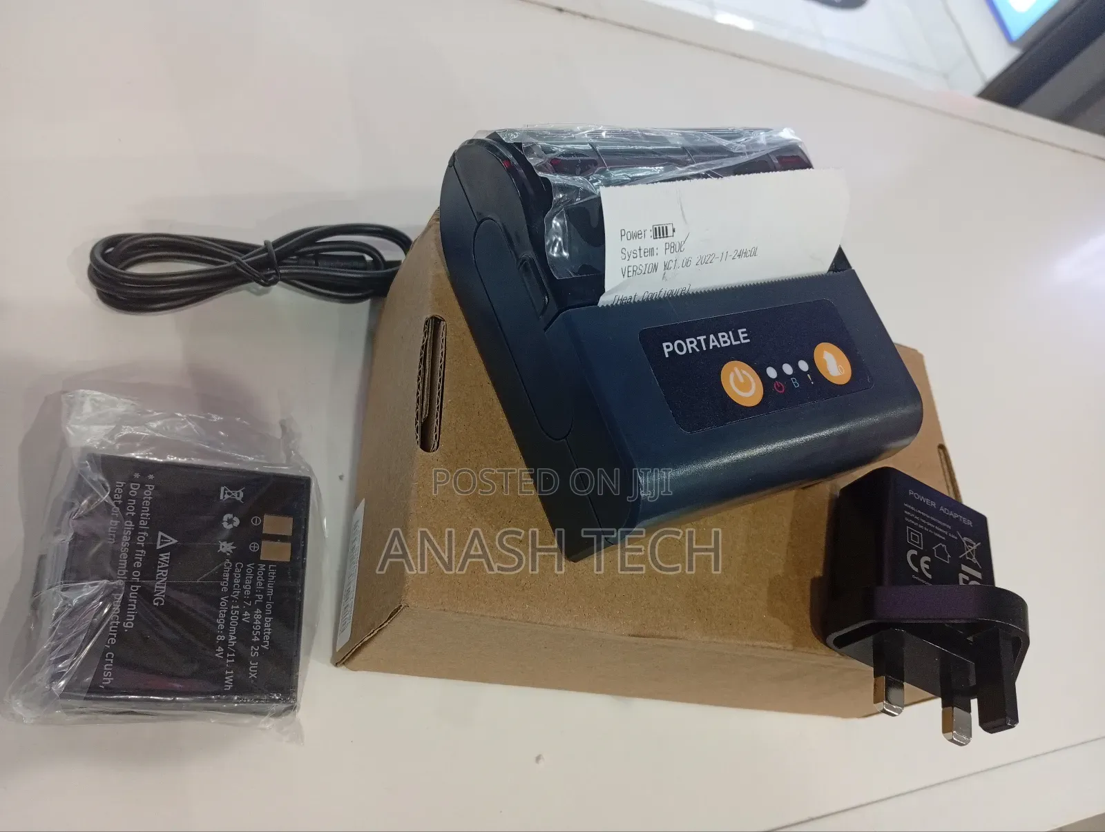Customised 80mm Portable Bluetooth Printer