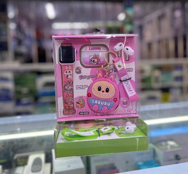 Smartwatch+Earbuds+Earbuds Case Set Casual Digital Watch Available - main view