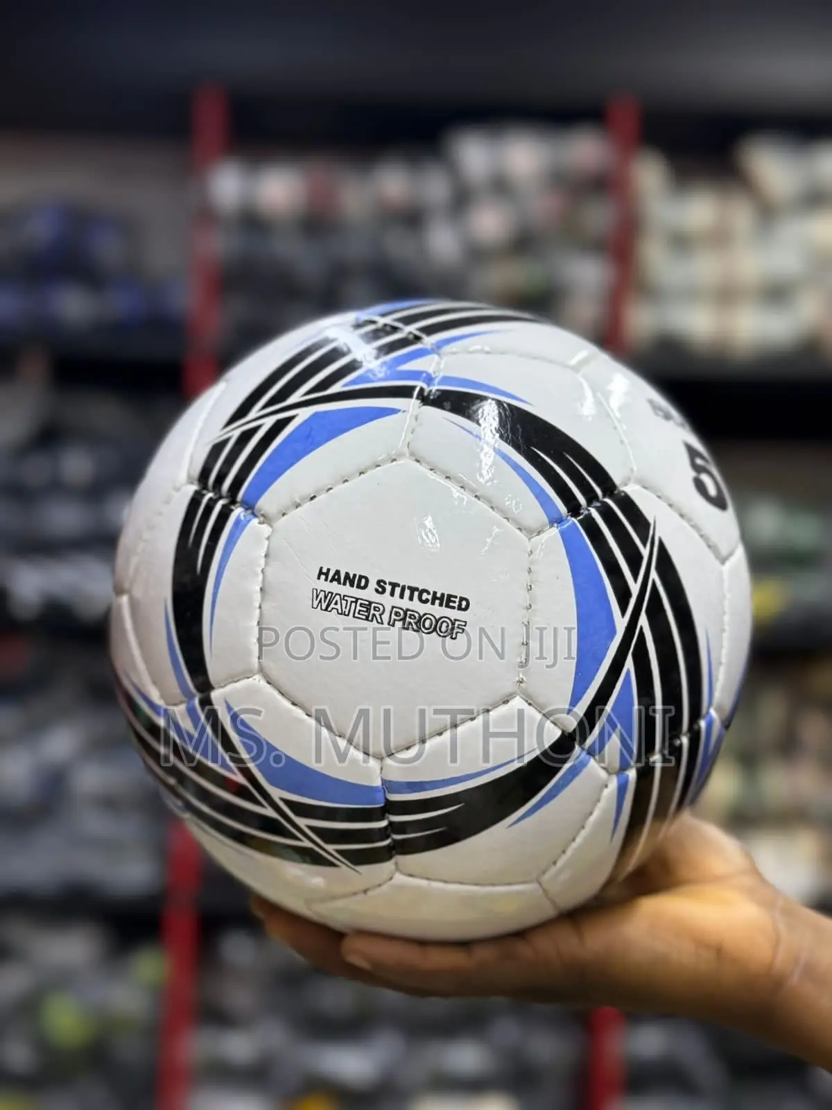 Pro Star Soccer Ball Size 5 Synthetic Leather