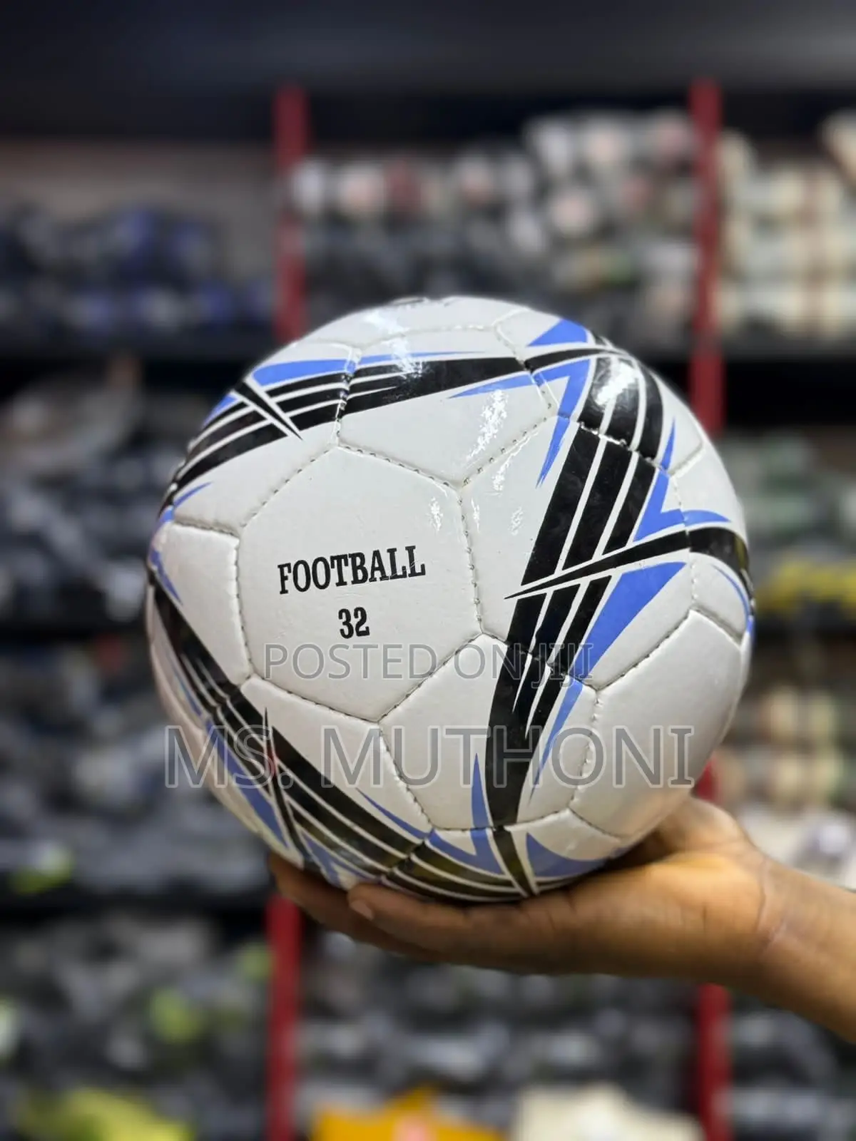 Pro Star Soccer Ball Size 5 Synthetic Leather