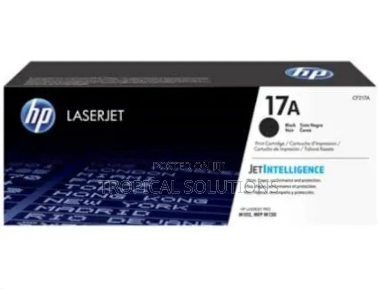 Hp 17a Black Toner Original Laserjet Toner Cartridge