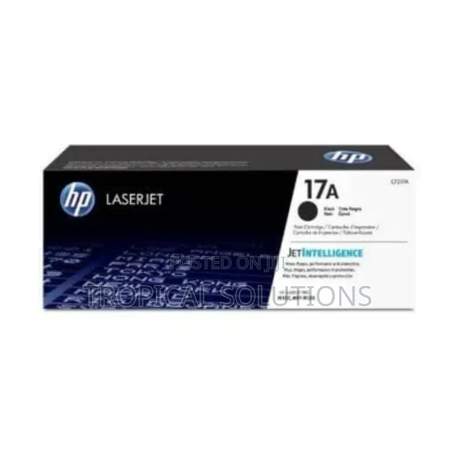 Hp 17a Black Toner Original Laserjet Toner Cartridge