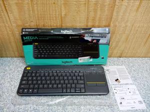 Logitech Plus Wireless Keyboard for Pc,Tv ,Laptop With Touchpad - main view