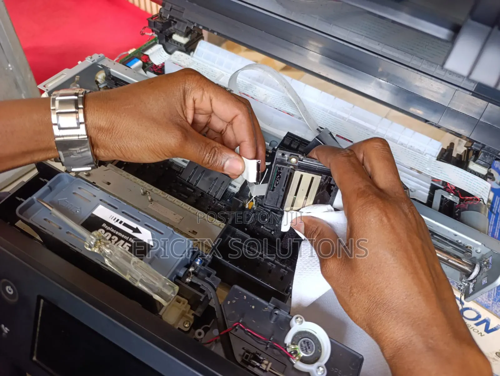 Technician for Epson Printers,Spare Replacement, Repair and Maintaince