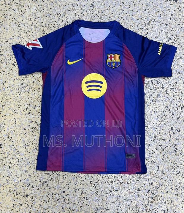 La Liga Heavy Weights Barcelona and Real Madrid Home Kits Size S-2xl