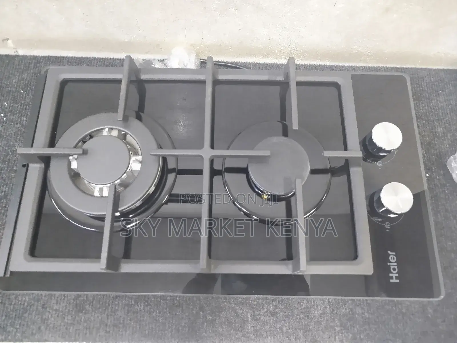 Haier Inbuilt Gas Hob 2 Gas