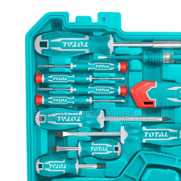 Total 168pcs Tool Set 168 Pieces Hand Tools Set - thumbnail 3