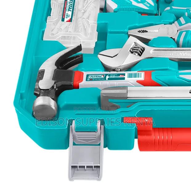 Total 168pcs Tool Set 168 Pieces Hand Tools Set - thumbnail 4