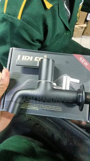 Matt Black Wall Tap