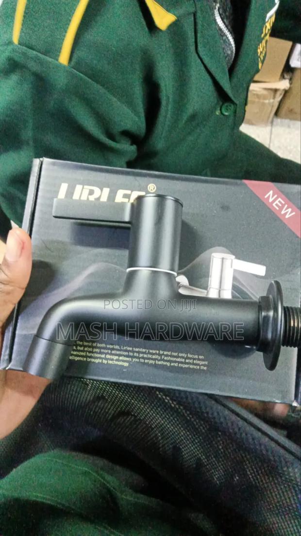 Matt Black Wall Tap