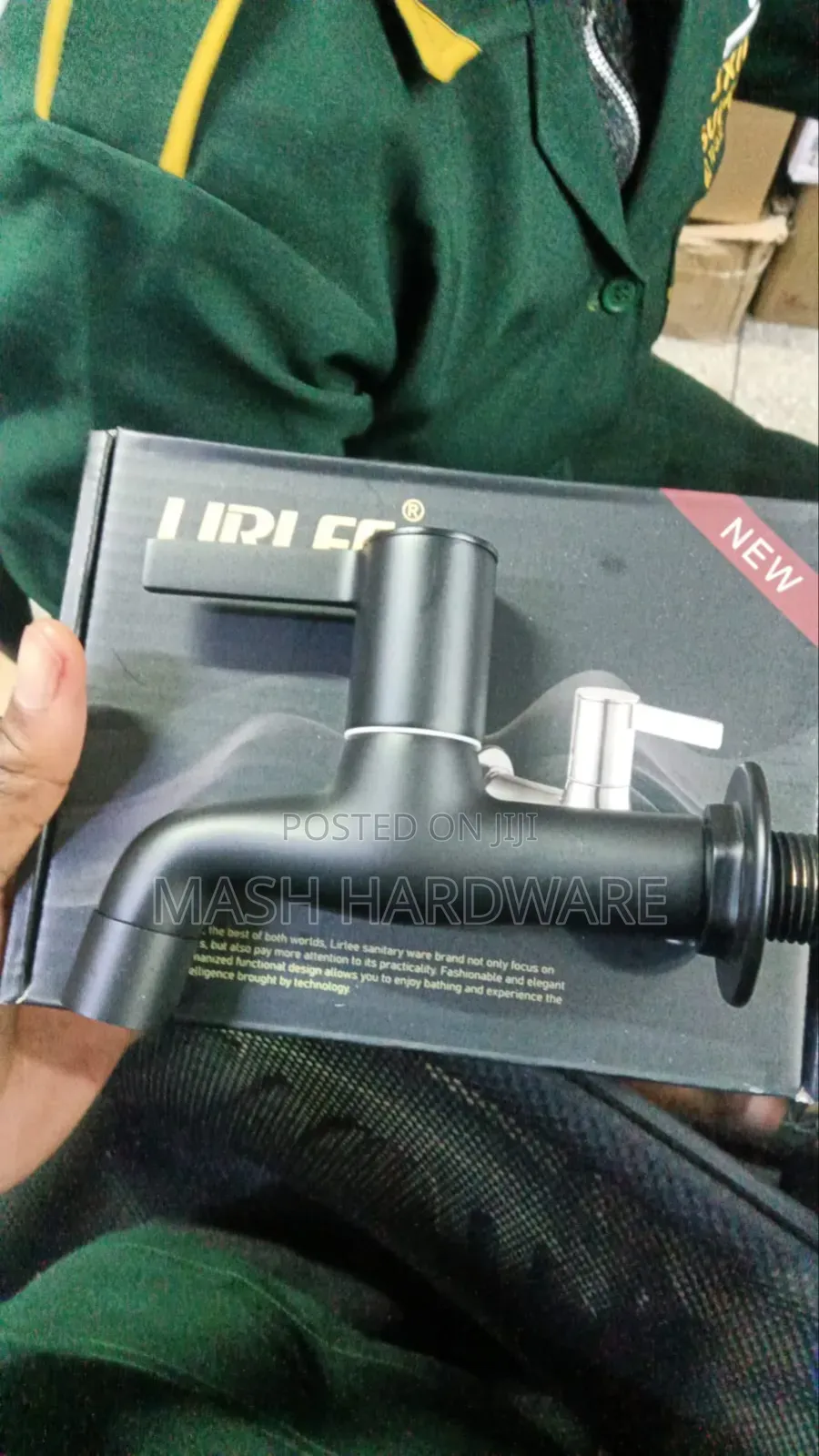Matt Black Wall Tap