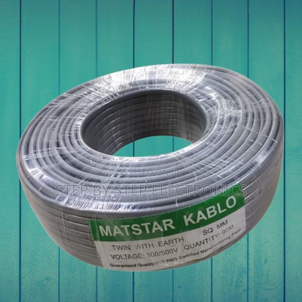 High Conductivity 90m 3-Core 2.5mm2 Twin With Earth Copper Wire - main view