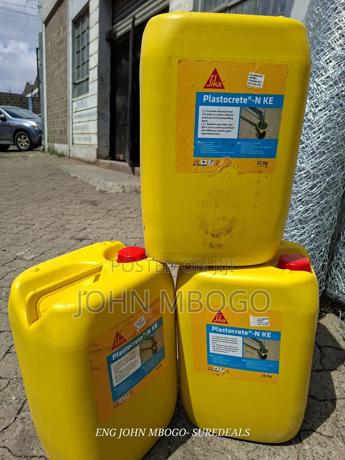 Sika Plastocrete N - Concrete Admixture .