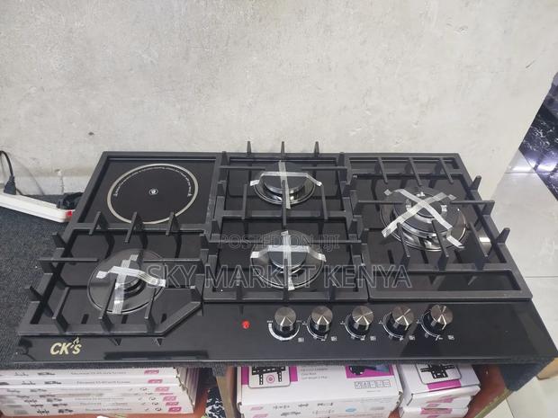 Brand New Ck's Inbuilt Hob 4 Gas 1 Ceramic