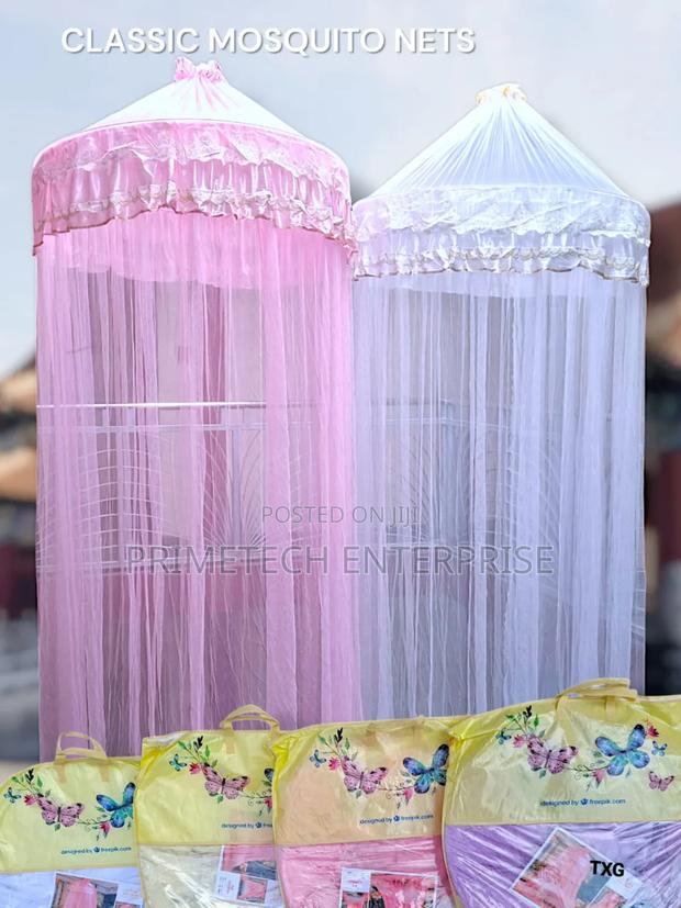 Extra King Size Double Decker Round Mosquito Nex - main view