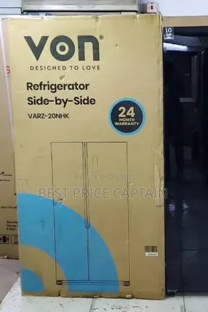 Side by Side Refrigerator Von 429l