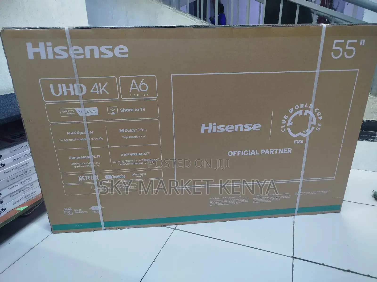 Brand New Hisense 55 Uhd Tv