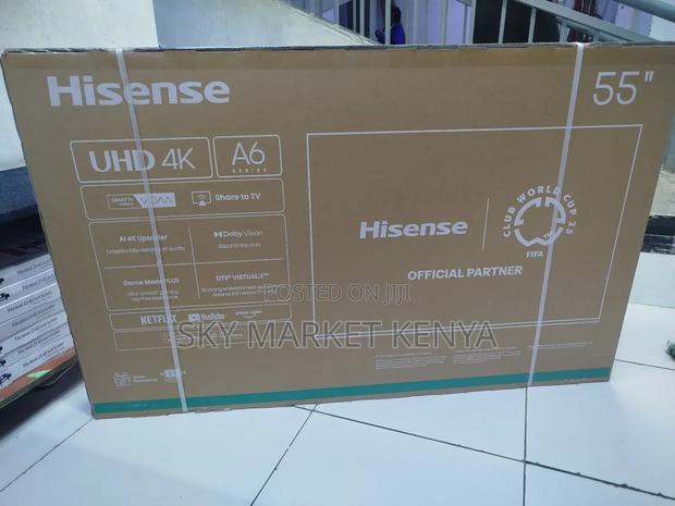 Brand New Hisense 55 Uhd Tv