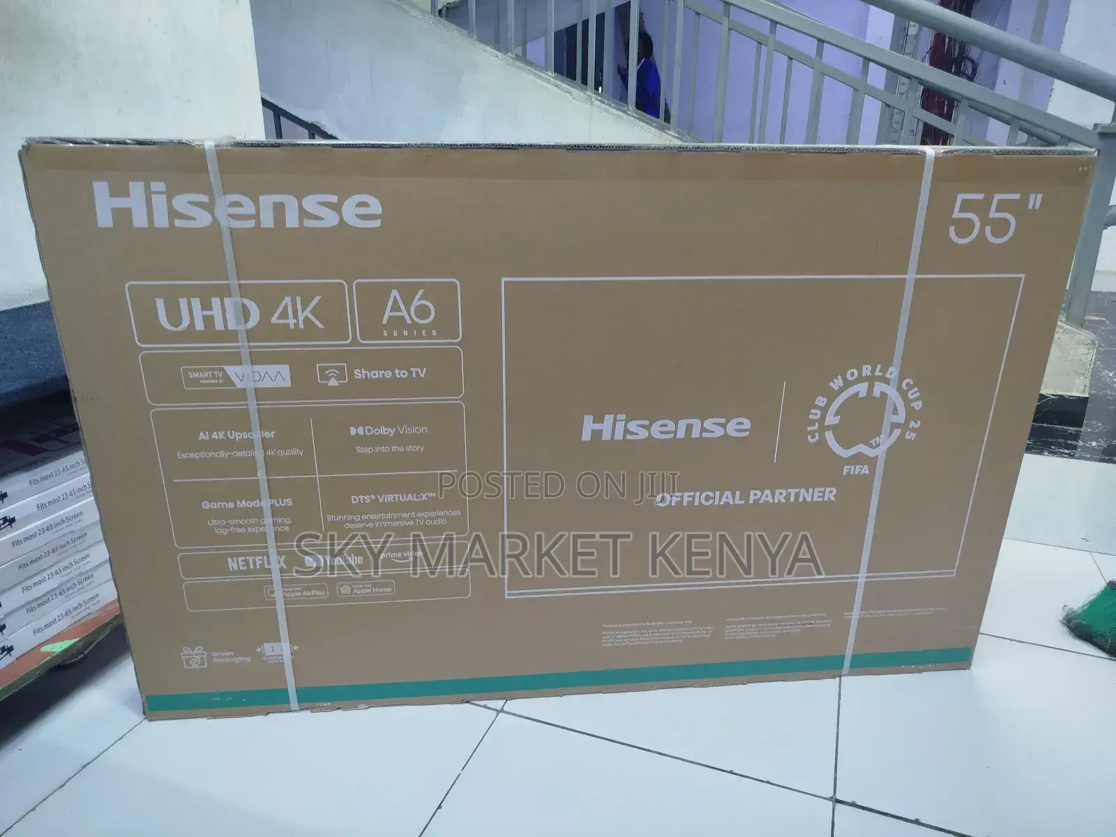 Brand New Hisense 55 Uhd Tv