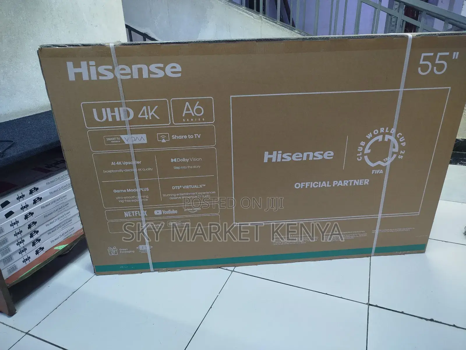 Brand New Hisense 55 Uhd Tv