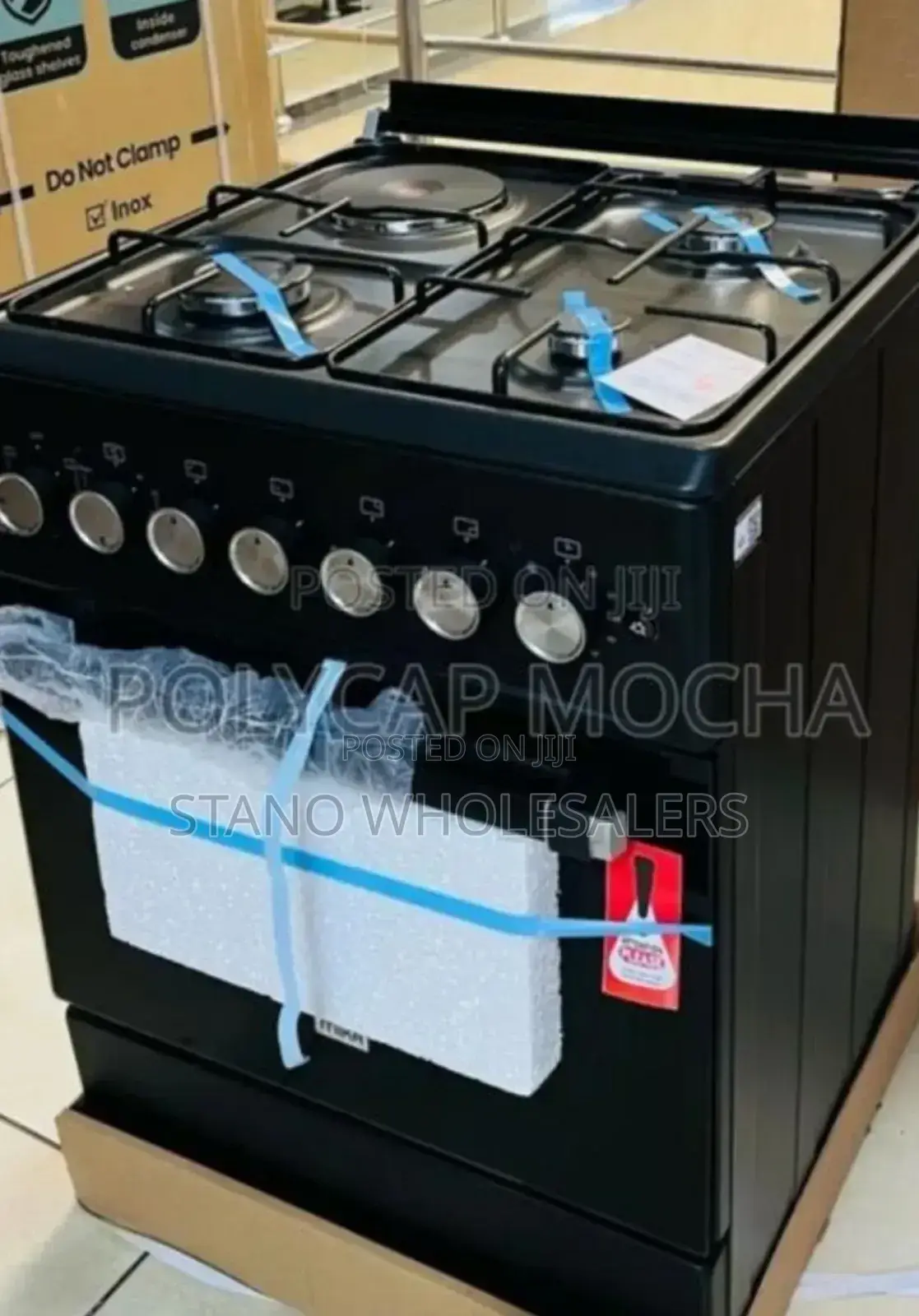 Mika Cooker 3+1 58 by 58 Standing Cooker
