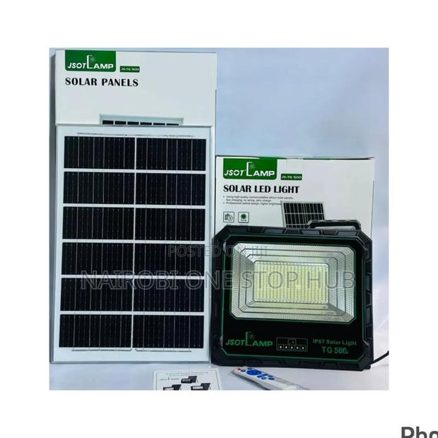500w Jsot Solar Floodlight - main view