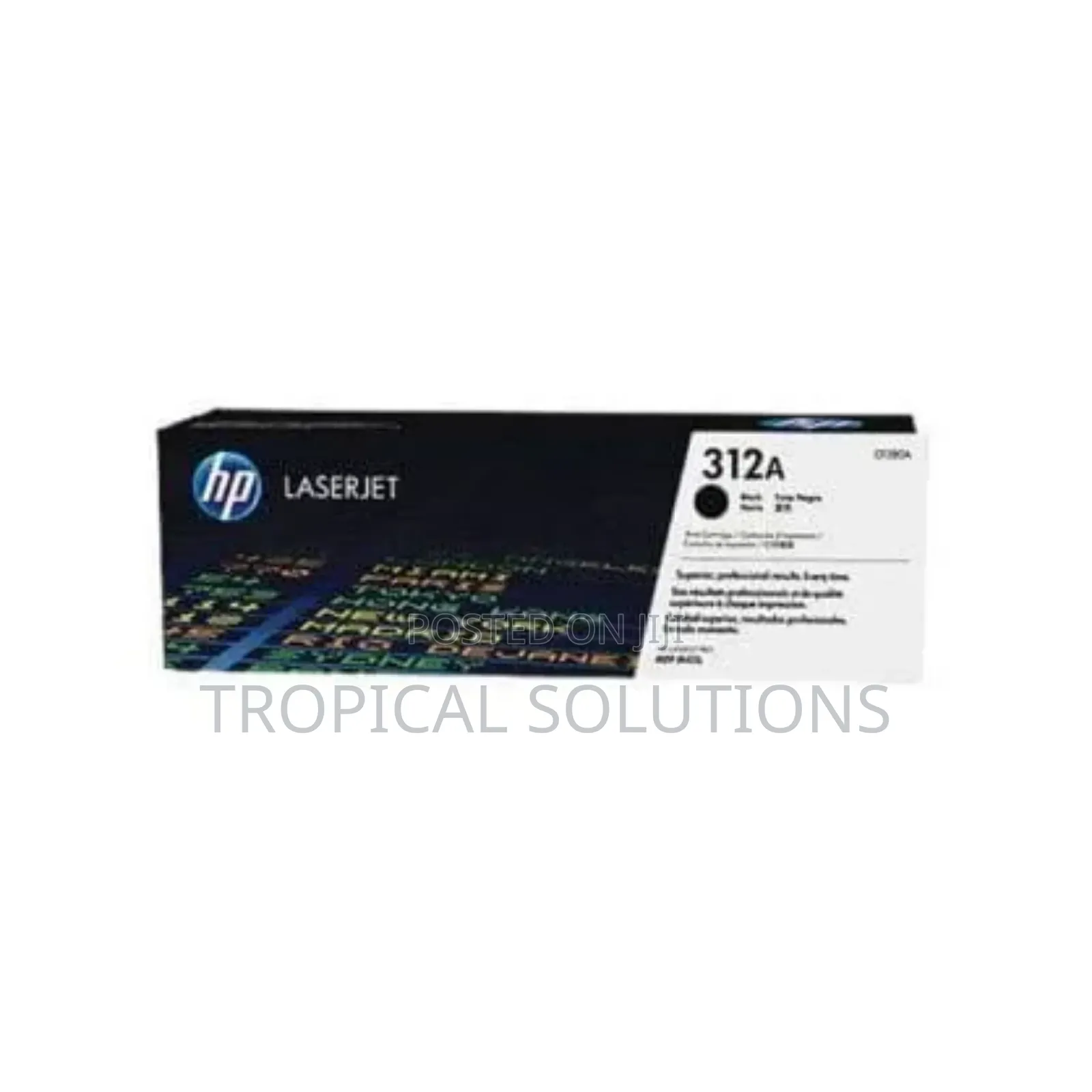 Hp 312a Black Toner Original Laserjet Toner Cartridge