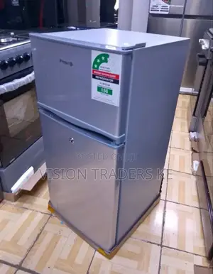 Volsmart 108l Double Door Fridge With A Large Freezer Section