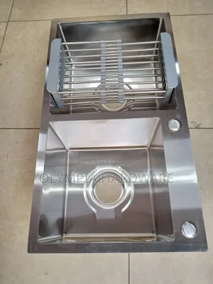 Frencia Kitchen Sink Silver (Double Bowl) 78x43cmc
