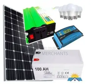 500w Solar System Kit With 100ah Battery