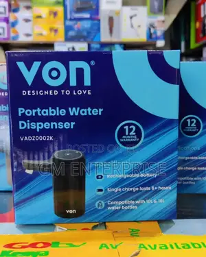 Von Rechargeable Water Dispenser