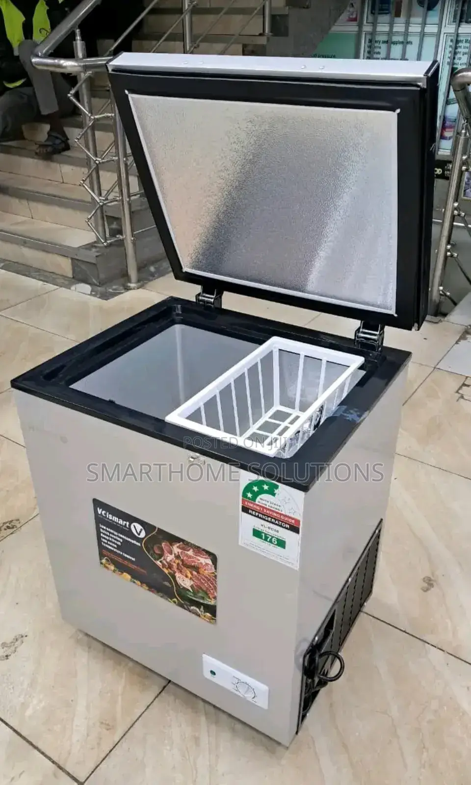 Single Door- Compact Freezer Volsmart 60l Chest Freezer