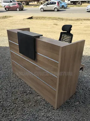 Sleek, Professional Built to Impress Reception Desk