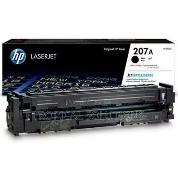 Hp 207a Black Original Laserjet Toner Cartridge - main view