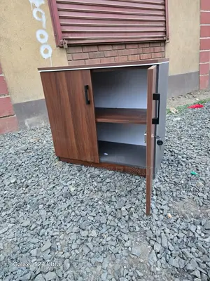 Secure Stylish Storage Solution Wooden Cabinet