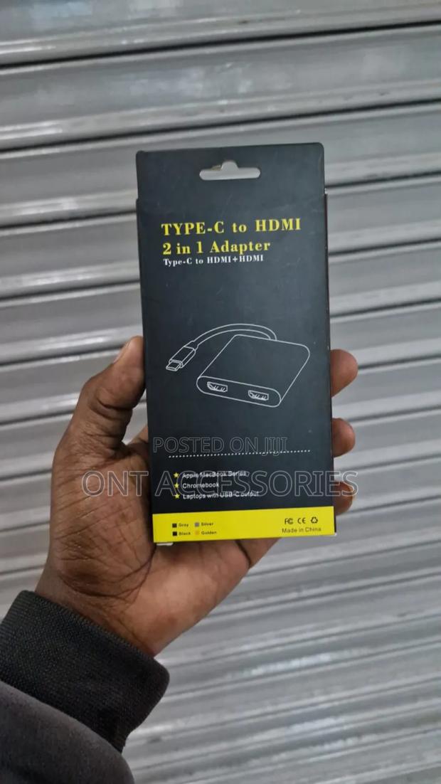 Type C to Hdmi 2 in 1 Adapter