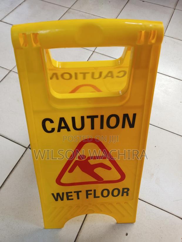 Wet Floor Caution Sign Board - main view