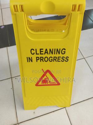 Cleaning In Progress Sign Board - thumbnail 2