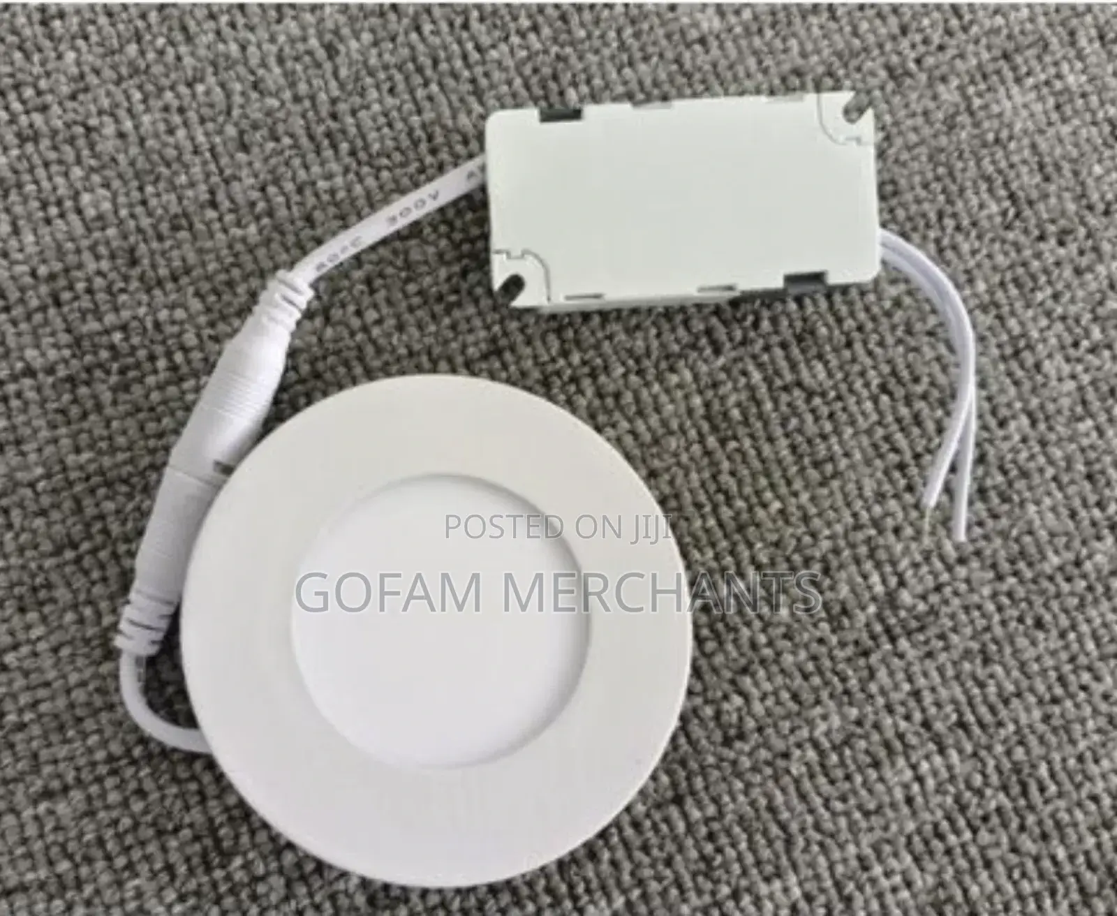 Gypsum Panel Lights in 3 Watts Circular Led