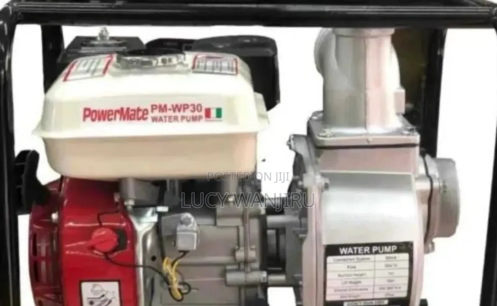3" Powermate Water Pump