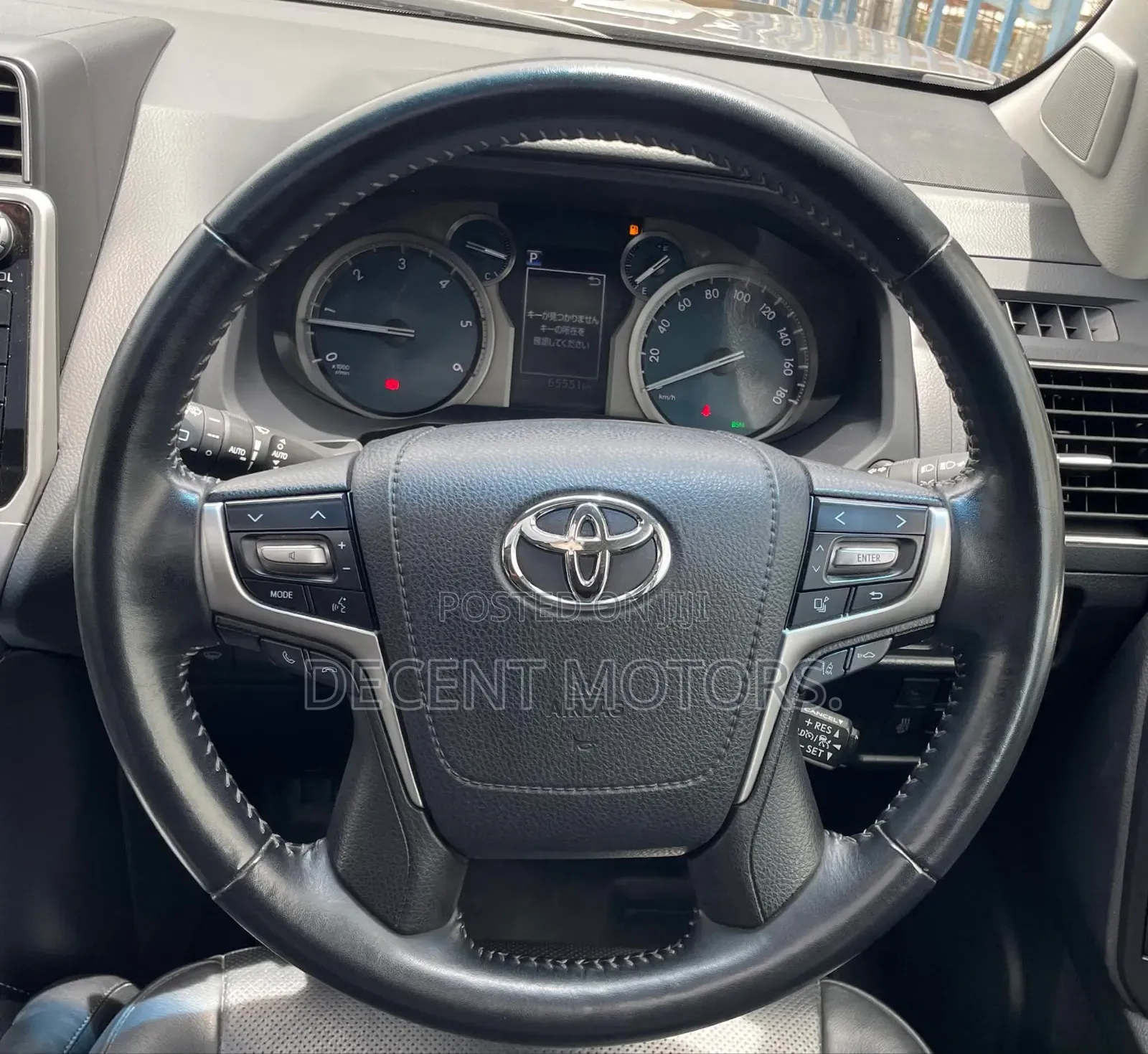 Toyota Land Cruiser Prado 2.8 2019 Gray