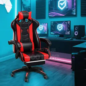 Home/Office Chair; High-Back Adjustable Gaming Chair With Back Support