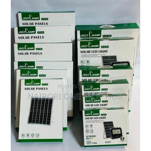 100watts Jsot Solar Floodlight - main view