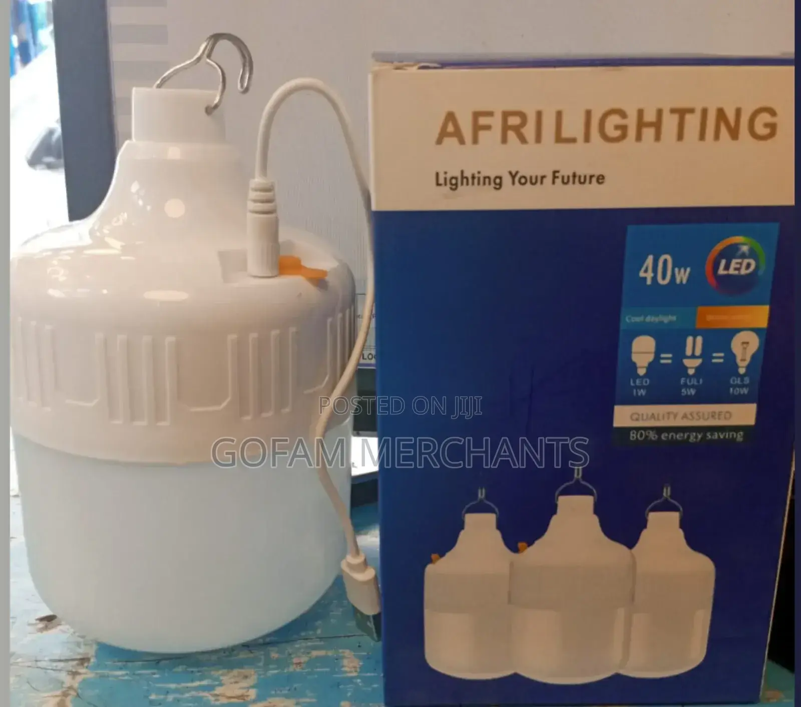 Rechargeable Afrilighting 40w