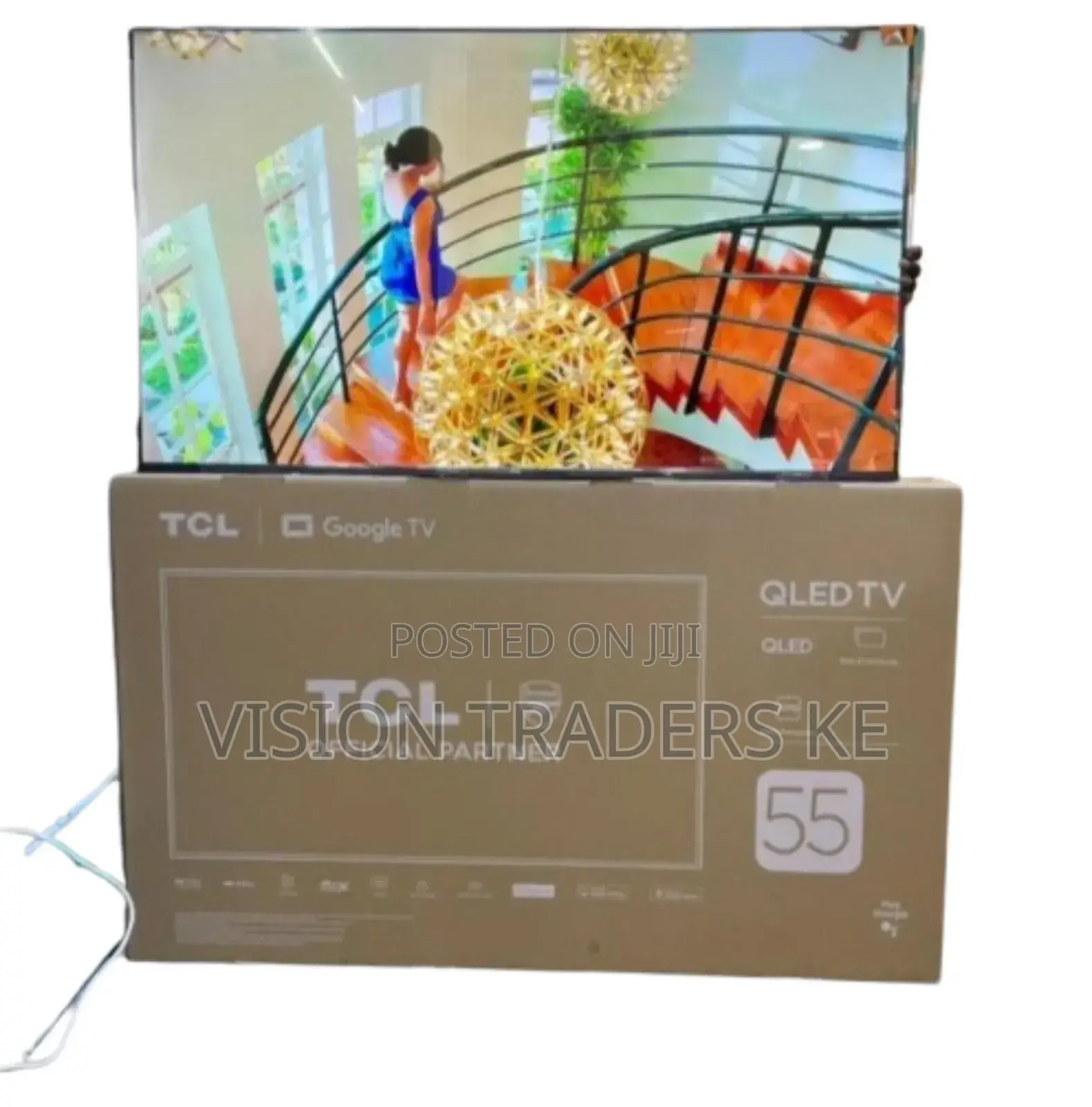 TCL 55t6c Smart Qled Frameless 55 Inches Tv