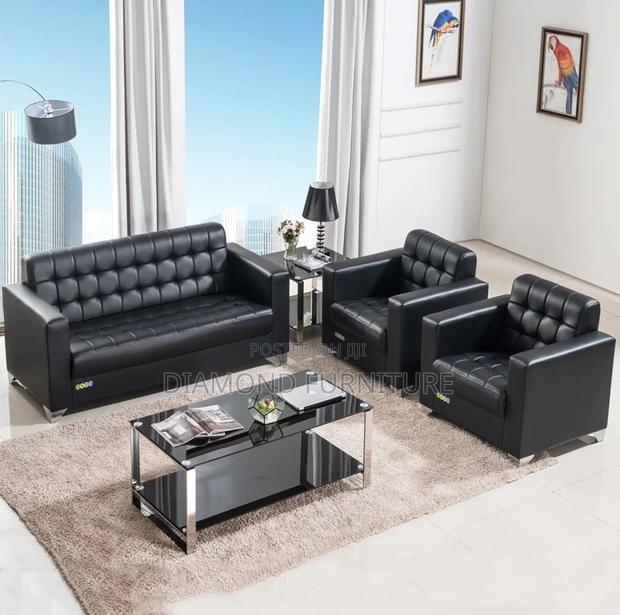 Office Furniture; Premium {5-Seater} Executive Office Sofa - thumbnail 6
